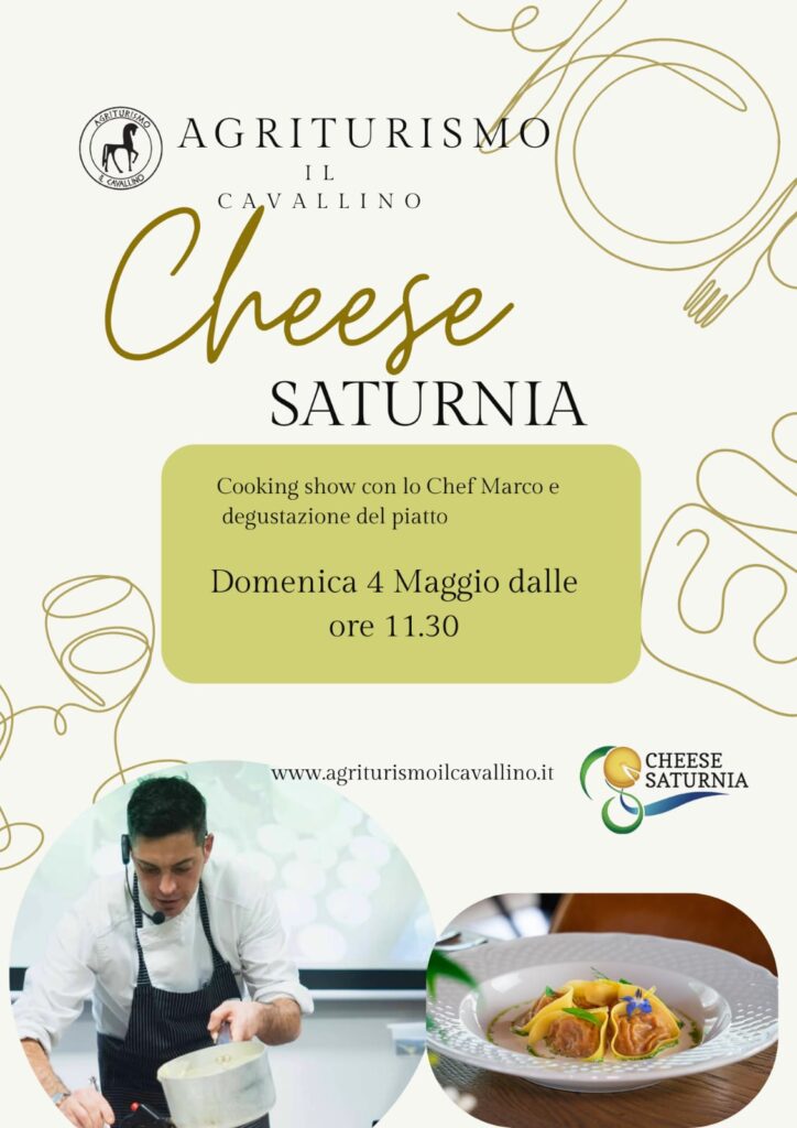 Cheese Saturnia 2025 Master Class Chef Franceschetti